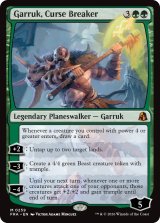 呪い破り、ガラク/Garruk, Curse Breaker 【英語版】 [FRA-緑MR]