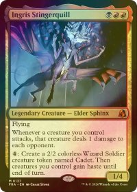 [FOIL] イングリス・スティンガークイル/Ingris Stingerquill 《特価品》 【英語版】 [FRA-金MR]
