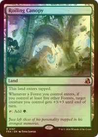 [FOIL] 乱動する梢/Roiling Canopy 《特価品》 【英語版】 [FRA-土地R]