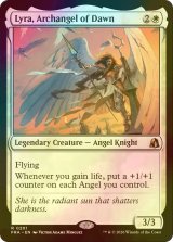 [FOIL] 黎明の大天使、ライラ/Lyra, Archangel of Dawn 【英語版】 [FRA-白R]