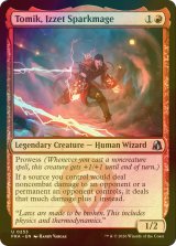 [FOIL] イゼットの火花魔道士、トミク/Tomik, Izzet Sparkmage 【英語版】 [FRA-赤U]