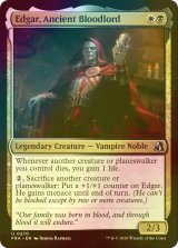 [FOIL] 古の血王、エドガー/Edgar, Ancient Bloodlord 【英語版】 [FRA-金U]
