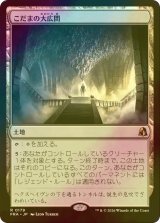 [FOIL] こだまの大広間/Hall of Echoes 【日本語版】 [FRA-土地R]