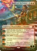 [FOIL] 反逆の先導者、チャンドラ/Chandra, Torch of Defiance (全面アート・海外産ブースター版) 【英語版】 [FRA-赤MR]