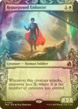 [FOIL] 転用された執行人/Repurposed Enforcer (ショーケース・海外産ブースター版) 【英語版】 [FRA-白R]