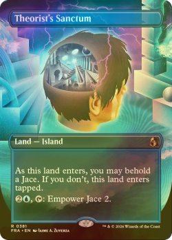画像1: [FOIL] 理論家の聖域/Theorist's Sanctum (全面アート・海外産ブースター版) 【英語版】 [FRA-土地R]