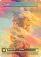 [FOIL] 平地/Plains No.383 (全面アート版) 【英語版】 [FRA-土地C]