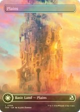 [FOIL] 平地/Plains No.384 (全面アート版) 【英語版】 [FRA-土地C]