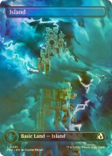 [FOIL] 島/Island No.385 (全面アート版) 【英語版】 [FRA-土地C]