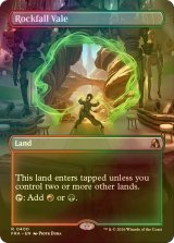 [FOIL] 落石の谷間/Rockfall Vale (全面アート・海外産ブースター版) 【英語版】 [FRA-土地R]