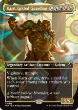 金色の守護者、カーン/Karn, Gilded Guardian (全面アート版) 【英語版】 [FRA-金R]