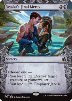 画像1: ヴラスカの最後の慈悲/Vraska's Final Mercy (ショーケース版) 【英語版】 [FRA-黒R]