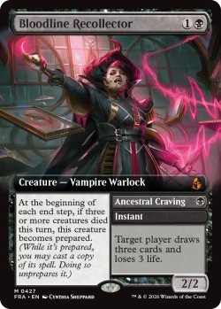 画像1: 血統想起者/Bloodline Recollector (拡張アート版) 【英語版】 [FRA-黒MR]