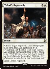 テフェリーの叱責/Teferi's Reproach 【英語版】 [FRC-白R]
