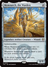 管理者、メムナーク/Memnarch, the Warden 【英語版】 [FRC-灰R]