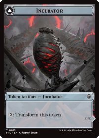 培養器/INCUBATOR & ファイレクシアン/PHYREXIAN 【英語版】 [FRC-トークン]