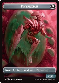画像2: 培養器/INCUBATOR & ファイレクシアン/PHYREXIAN 【英語版】 [FRC-トークン]