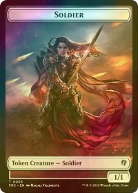 [FOIL] 兵士/SOLDIER & サメ/SHARK 【英語版】 [FRC-トークン]