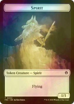 画像1: [FOIL] スピリット/SPIRIT & ゴブリン/GOBLIN 【英語版】 [FRC-トークン]