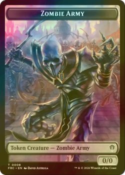 画像2: [FOIL] ならず者/ROUGE & ゾンビ・軍団/ZOMBIE ARMY 【英語版】 [FRC-トークン]