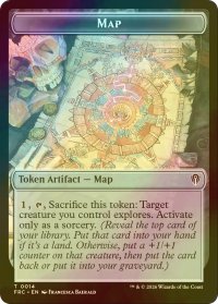 [FOIL] 地図/MAP & 実習生/CADET (FRA) 【英語版】 [FRC-トークン]