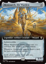 管理者、メムナーク/Memnarch, the Warden (拡張アート版) 【英語版】 [FRC-灰R]