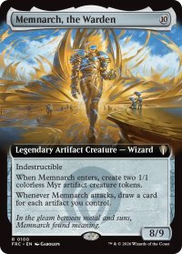 管理者、メムナーク/Memnarch, the Warden (拡張アート版) 【英語版】 [FRC-灰R]
