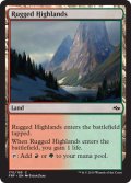 岩だらけの高地/Rugged Highlands 【英語版】 [FRF-土地C]