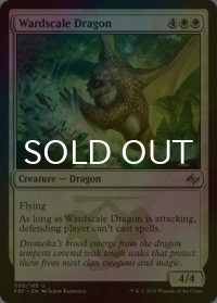 [FOIL] 護法鱗のドラゴン/Wardscale Dragon 【英語版】 [FRF-白U]