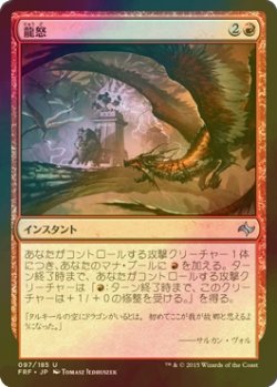 画像1: [FOIL] 龍怒/Dragonrage 【日本語版】 [FRF-赤U]