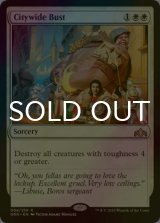 [FOIL] 一斉検挙/Citywide Bust 【英語版】 [GRN-白R]