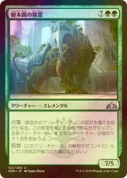 画像1: [FOIL] 樹木園の精霊/Arboretum Elemental 【日本語版】 [GRN-緑U]