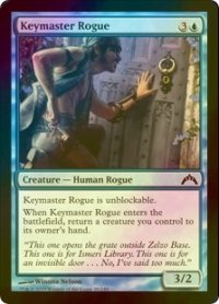 [FOIL] 鍵達人のならず者/Keymaster Rogue 【英語版】 [GTC-青C]