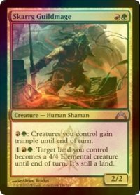 [FOIL] スカルグのギルド魔道士/Skarrg Guildmage 【英語版】 [GTC-金U]