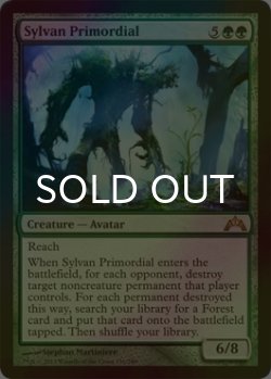 画像1: [FOIL] 森林の始源体/Sylvan Primordial 【英語版】 [GTC-緑R]