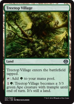 画像1: 樹上の村/Treetop Village 【英語版】 [GVL-土地U]