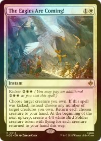[FOIL] 鷲たちがやってくる！/The Eagles Are Coming! 【英語版】 [HOB-白R]