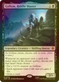 [FOIL] なぞなぞ名人、ゴラム/Gollum, Riddle Master (海外産ブースター版) 【英語版】 [HOB-黒MR]
