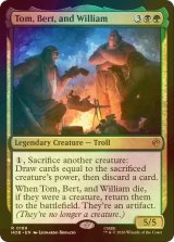 [FOIL] トム、バート、ウイリアム/Tom, Bert, and William 【英語版】 [HOB-金R]