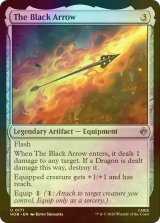 [FOIL] 黒い矢/The Black Arrow 【英語版】 [HOB-灰U]