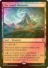 [FOIL] はなれ山/The Lonely Mountain 【英語版】 [HOB-土地R]