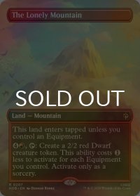 [FOIL] はなれ山/The Lonely Mountain No.207 (全面アート・海外産ブースター版) 【英語版】 [HOB-土地R]