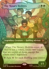[FOIL] ホビットの公証人/The Notary Hobbits (ショーケース・海外産ブースター版) 【英語版】 [HOB-緑R]