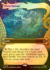 [FOIL] エルフの小道/Elven Passage (ショーケース版) 《特価品》 【英語版】 [HOB-土地R]