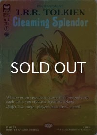 [FOIL] 煌びやかなる豪奢/Gleaming Splendor (全面アート・海外産ブースター版) 【英語版】 [HOB-白MR]