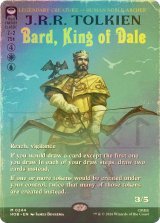 [FOIL] 谷間の国の王、バルド/Bard, King of Dale (全面アート・海外産ブースター版) 【英語版】 [HOB-金MR]