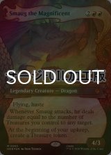 [FOIL] 壮大なる者、スマウグ/Smaug the Magnificent (ショーケース版・サージ仕様) 【英語版】 [HOB-赤MR]