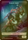 [FOIL] ゴブリン・軍団/GOBLIN ARMY No.003 & 宝物/TREASURE No.012 【英語版】 [HOB-トークン]
