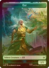 [FOIL] エルフ/ELF & 宝物/TREASURE No.013 【英語版】 [HOB-トークン]