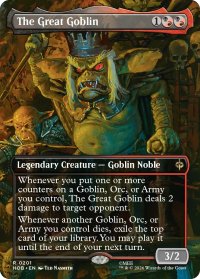 大ゴブリン/The Great Goblin (全面アート版) 【英語版】 [HOB-金R]